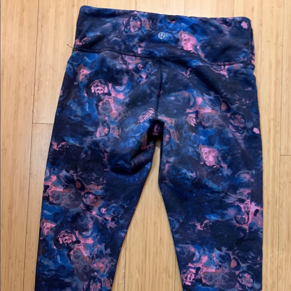 Lululemon Wunder Under Crop II Full On Luon